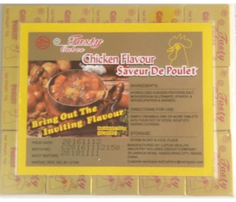 Tasty Cubes Chicken Flavour (Tablet)